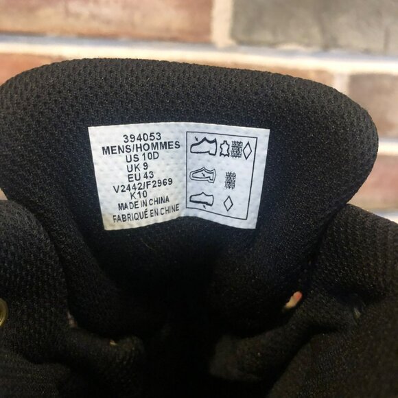 Lands End Mens Alpine Trekker Hiking Suede Boots Lace Up Camel Brown 10D - Picture 4 of 9